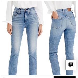 Madewell perfect vintage jeans 30